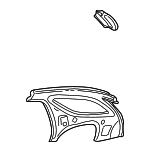 YF1Z7427791AA - Body: Inner Panel for Ford: Taurus | Mercury: Sable Image