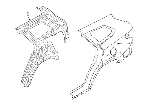 Inner Structure for 2017 Hyundai Santa Fe #0