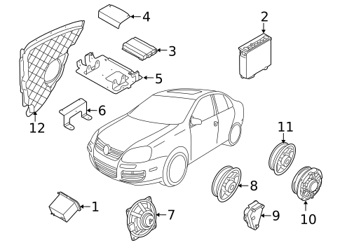 Sound System for 2006 Volkswagen Rabbit #0