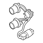 92491K5000 - Electrical: Socket &amp; Wire for Hyundai Image