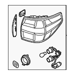 92401K5000 - Electrical: Tail Lamp Assembly for Hyundai Image