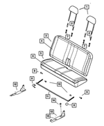 1FQ391D5AA - Interior Trim: Rear Headrest for Mopar Image