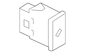 5C5919237WGI - Body: Passenger Air Bag Disable Switch for Audi Image