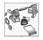 GP9E61140B - HVAC: Blower Assembly for Mazda: 6 Image