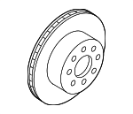 19175173 - : Disc Brake Rotor for Saab: 9-7x Image