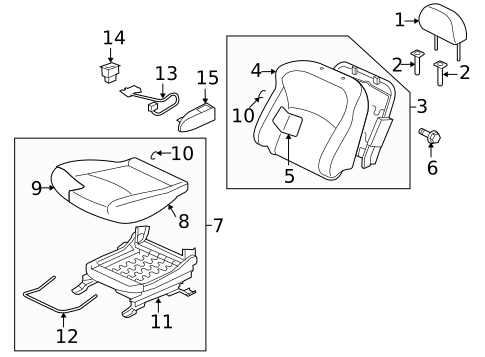 Heated Seats for 2007 Mitsubishi Outlander #0
