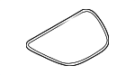 98151291102 - Body: Body Weather-strip for Porsche Image