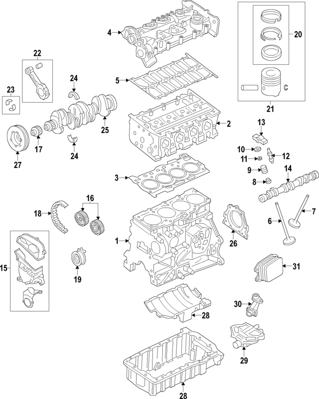 4E115103AC - : Oil Pump for Audi Image