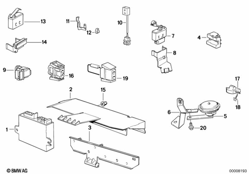 Alarm Systems for 1992 BMW 740i #0