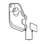 53320SHJL00 - Steering: Cover for Honda: Odyssey Image
