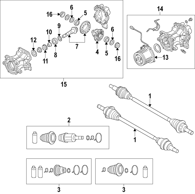 22327401A - : Pinion Bearing Spacer for Mazda Image