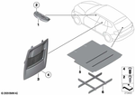 51164862872 - Retrofitting / Conversion / Accessories: Tray for Glasses for BMW Image