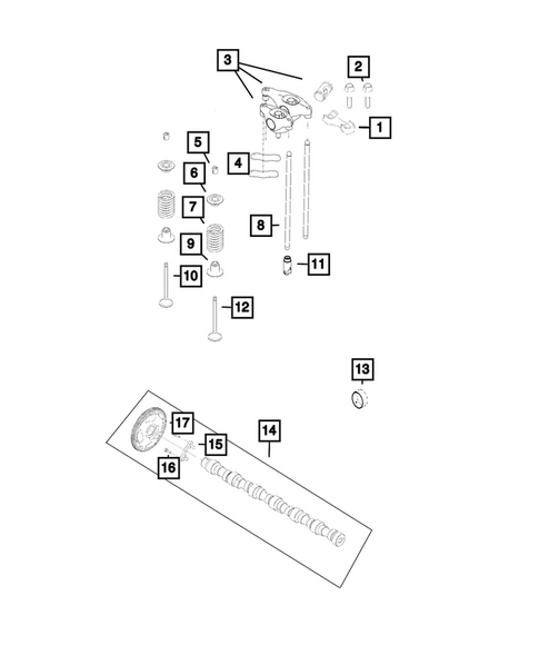 Camshaft and Valve for 2026 Ram 3500 #0