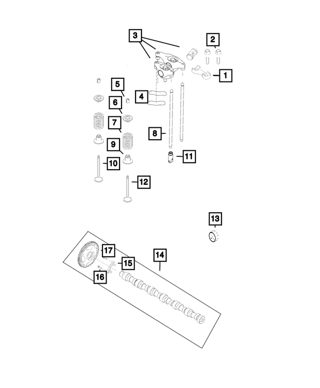 68724848AA - Engine: Hex Head Screw for Mopar Image