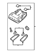 92800G5100HGC - Body: Overhead Lamp for Kia: Niro Image