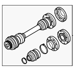 992501201J - : Cv Axle Assembly for Porsche: 911 Image