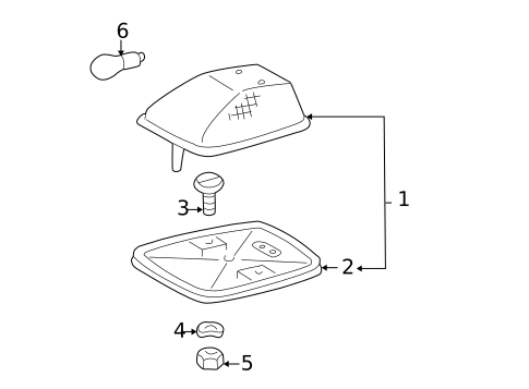 BULBS - CHASSIS for 2004 Mercedes-Benz G55 AMG #6