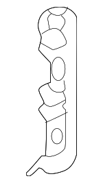 4N0807319 - Body: Rear Retainer for Audi Image