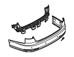 4N0807067EGRU - Body: Bumper Cover for Audi Image
