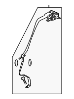 93167239 - : Seat Belt - Jet Black for Saab: 9-5 Image