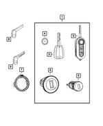 7MR47JXWPA - Electrical: Lock Kit for Ram: ProMaster 1500, ProMaster 2500, ProMaster 3500 Image