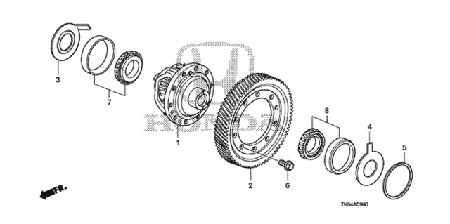 AT Differential for 2012 Honda Fit #0