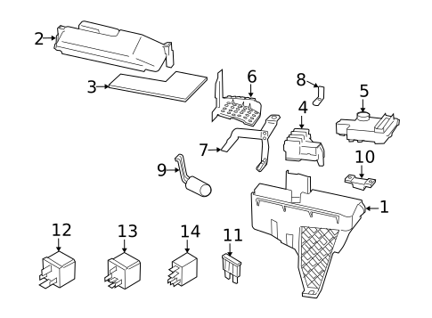 Electrical Components for 2008 Volvo XC90 #1