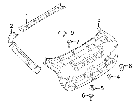 Interior Trim for 2019 BMW 440i xDrive Gran Coupe #0