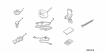 8L91S3V20012 - Accessory Components: BRACKET, CONNECTOR for Honda Image