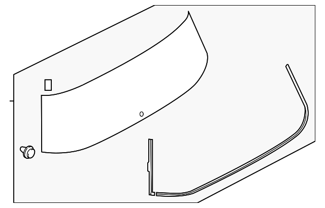Lift Gate Glass - Nissan (K0300-1JA0A)