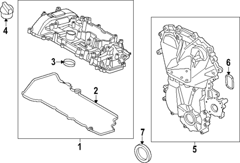 Valve & Timing Covers for 2025 Ford Escape #0