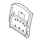 8J8885504 - Body: Seat Back Frame for Audi: TT, TT Quattro, TT RS Quattro, TTS Quattro Image