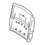 8J8885503 - Body: Seat Back Frame for Audi: TT, TT Quattro, TT RS Quattro, TTS Quattro Image