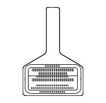 GMN457K93 - Body: Air Bag Label for Mazda Image