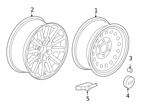 Tire Pressure Monitor Components for 2012 GMC Yukon #0