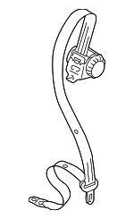 4L0857807CV04 - : Lap &amp; Shoulder Belt for Audi: Q7 Image