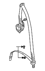 4L0857806HTPU - : Seat Belt Assembly for Audi: Q7 Image