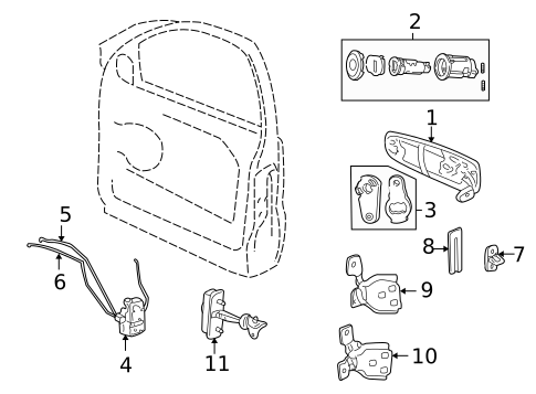 Liftgate for 2002 Jeep Grand Cherokee #1