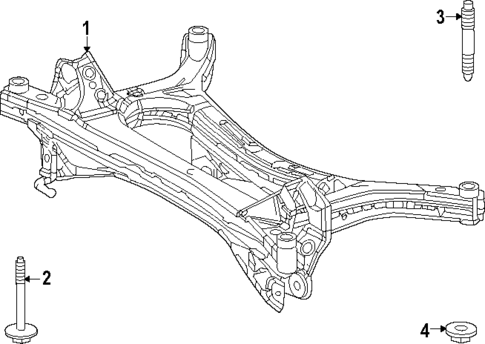 Suspension Mounting for 2023 Toyota Prius #2