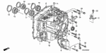 21210RPC000 - Transmission - Automatic: CASE, TRANSMISSION for Honda Image