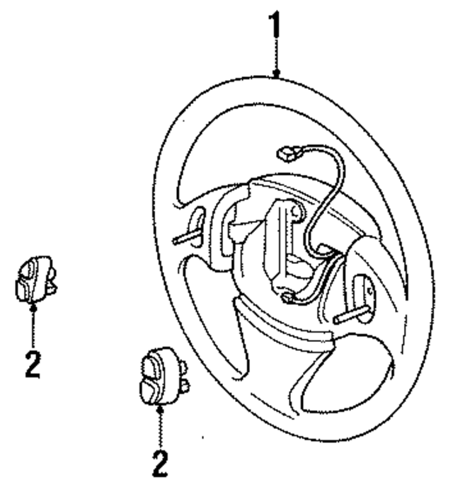 ME44LAZAC - Steering: Steering Wheel for Mopar Image