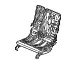 52207491807 - : Seat Frame for Mini: Cooper Countryman Image