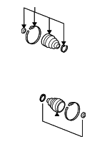 44018STXA51 - Suspension: Outer Boot for Acura: MDX, TL, ZDX Image