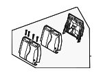 89A30R0131KXA - Body: Seat Back Assembly for Kia Image