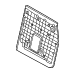89A38R0061OFB - Body: Seat Back Panel for Kia Image