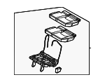 89A10R0141KXA - Body: Cushion Assembly for Kia Image