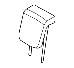 89A70R0060K4T - Body: Headrest, Outer for Kia Image