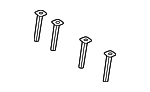 89770R0000BM1 - Body: Headrest Guide for Kia Image