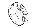 6E145255G - : Pulley for Audi: Q7 Image