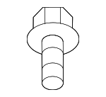 11519387 - Body: Trailer Hitch Bolt for GM Image